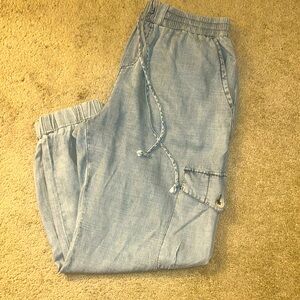 Robertson Rodeo Denim Cargo Pants Size L